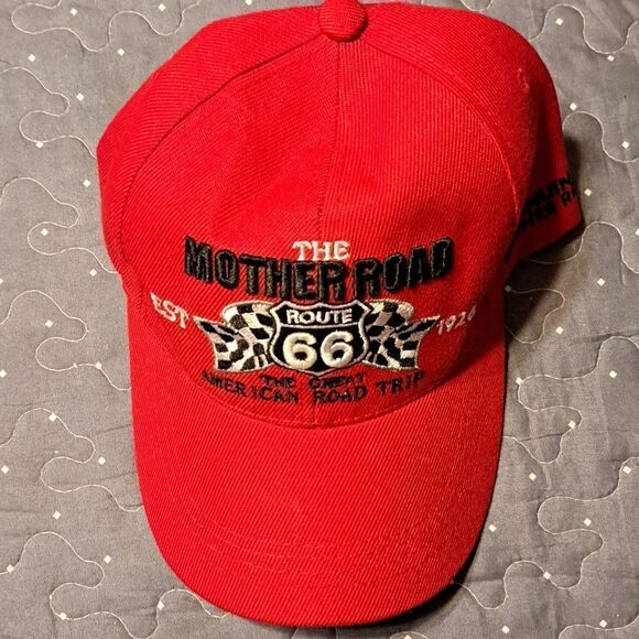 Route 66 red hat - Picture 1 of 5